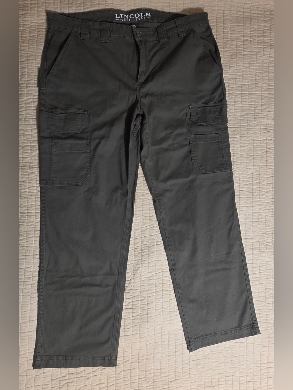 Lincoln outfitters relaxed fit cargo Canvas Pants 40x32